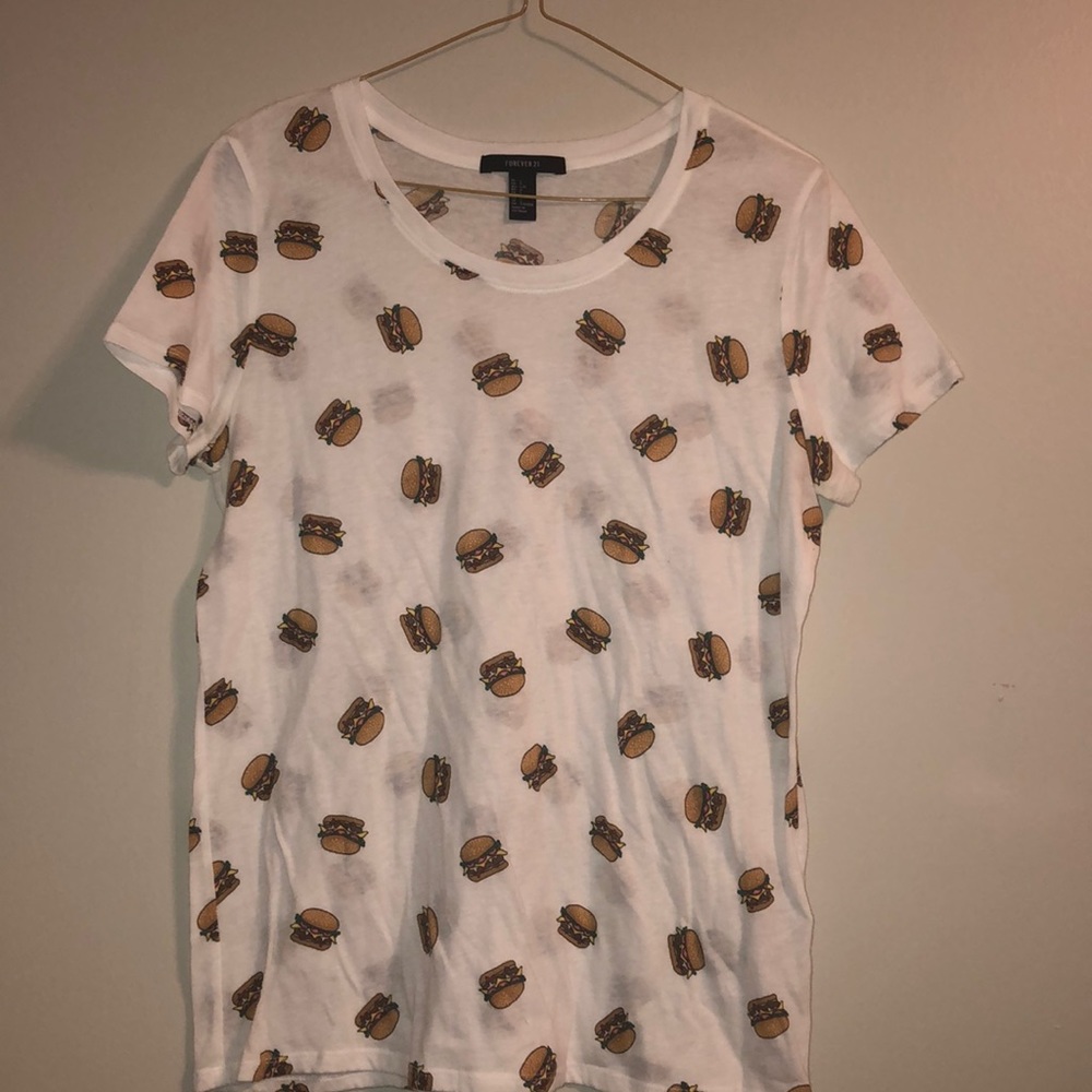 Burger Graphic T-Shirt